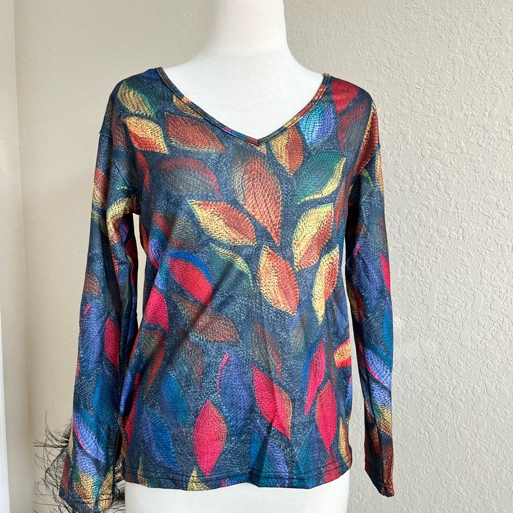 Misslook multi color top size S